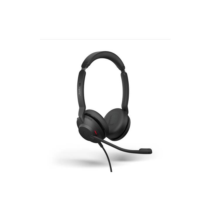 JABRA Office Headset Evolve2 30 (On-Ear, Kabel, Schwarz)