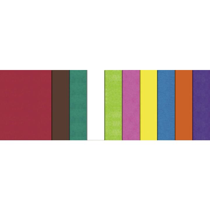 URSUS Transparentpapier (Mehrfarbig, 10 Stück)