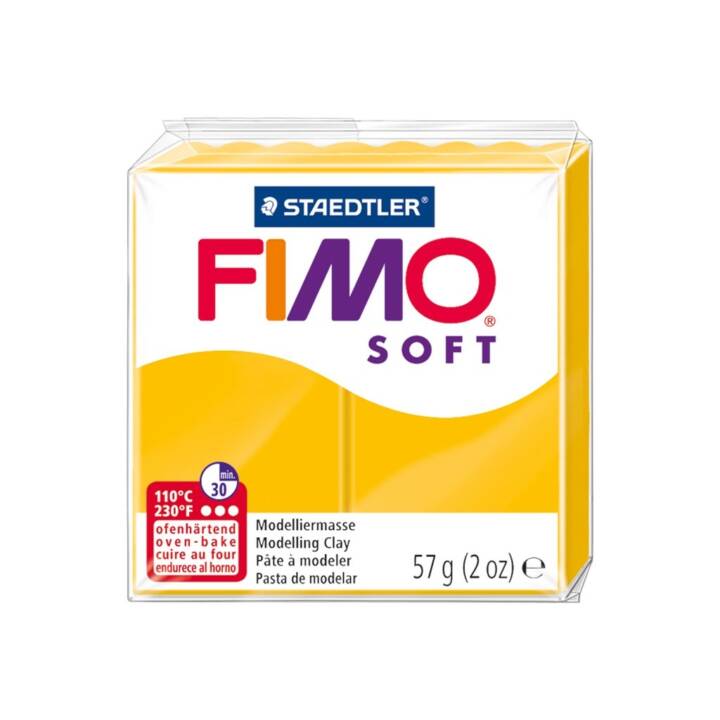 FIMO Pâte à modeler (57 g, Jaune)