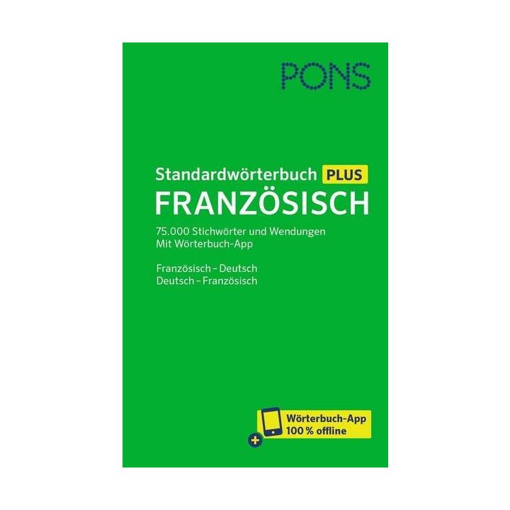 PONS Standardwörterbuch Plus Französisch