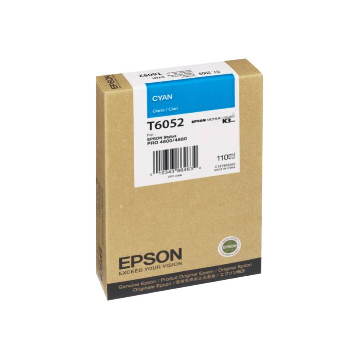 EPSON C13T605200 (Cyan, 1 Stück)