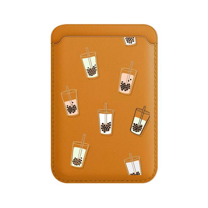 EG Support pour cartes MagSafe (iPhone 13, iPhone 12, Orange)