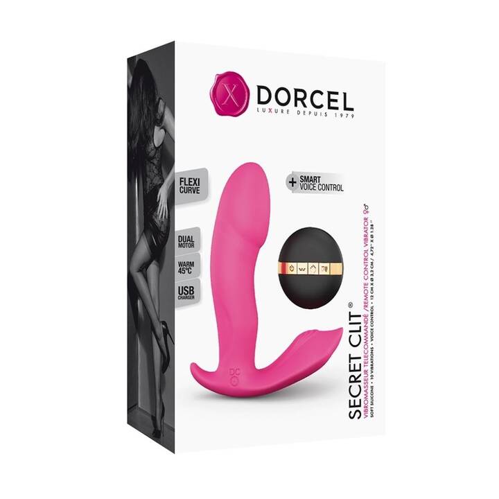 DORCEL Vibratore anale e vaginale Secret Clit