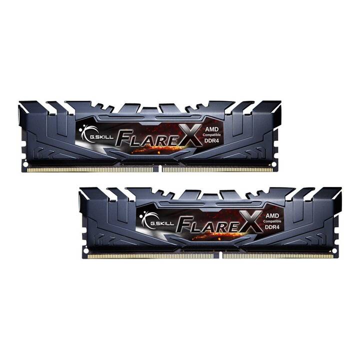 G.SKILL Flare X (for AMD) F4-3200C16D-16GFX (2 x 8 GB, SDRAM 3200 MHz, DIMM 288-Pin)