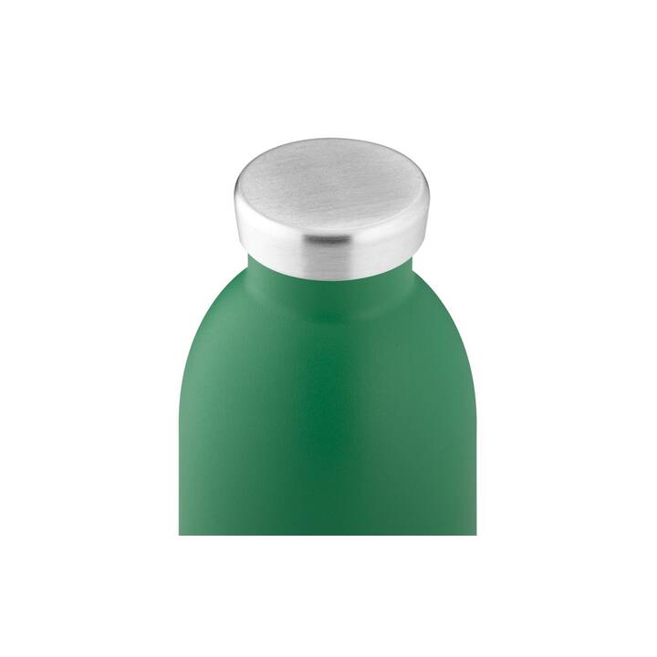 24BOTTLES Thermo Trinkflasche Clima Emerald (0.5 l, Dunkelgrün, Grün)