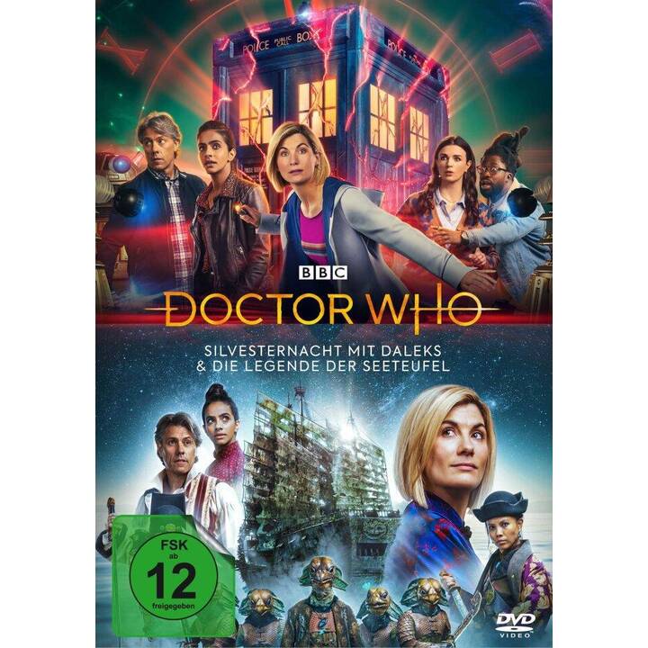 Doctor Who - Silvesternacht mit Daleks & Die Legende der Seeteufel (EN, DE)