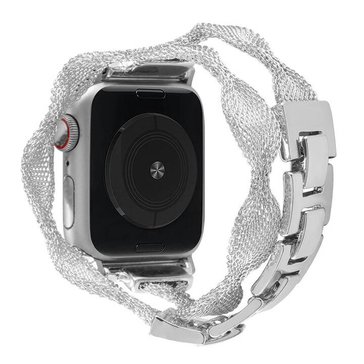 EG Armband (Apple Watch 40 mm / 41 mm / 38 mm, Silber)