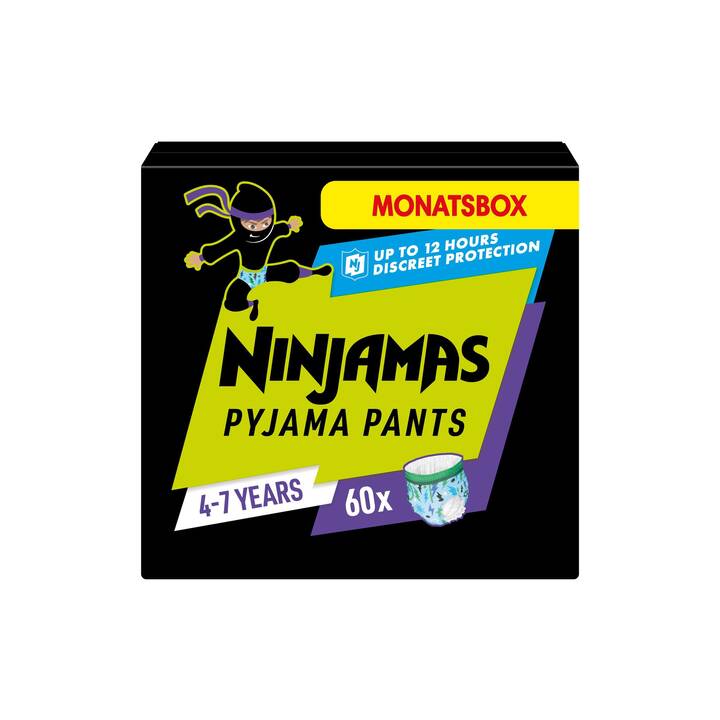 PAMPERS Ninjamas 4 (60 pièce)