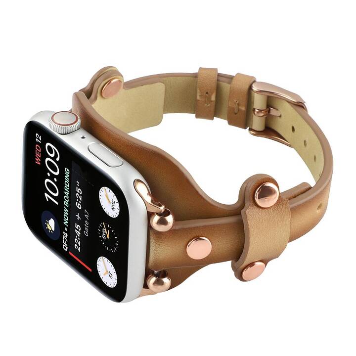 EG Armband (Apple Watch 45 mm / 42 mm / 49 mm / 44 mm, Braun)
