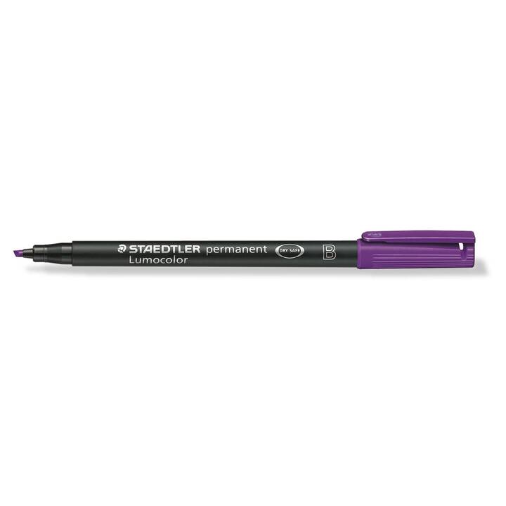 STAEDTLER Folienschreiber Lumoc B (Violett, 1 Stück)