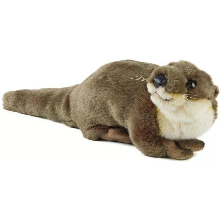 LIVING NATURE Otter (32 cm, Beige, Braun)