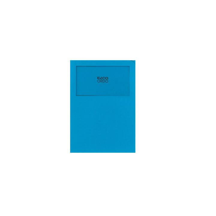 ELCO Cartellina trasparente (Blu, A4, 100 pezzo)
