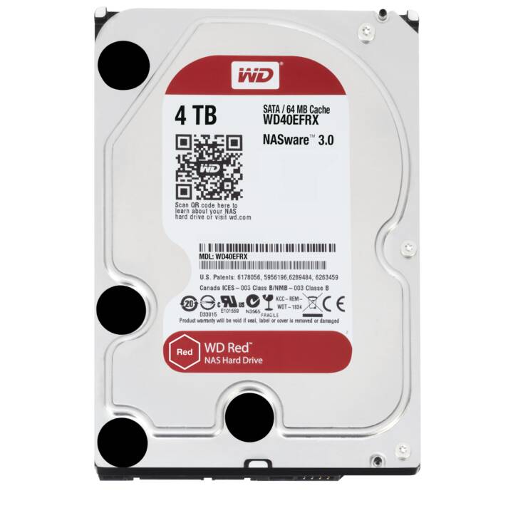 WESTERN DIGITAL WD Red Plus (SATA-III, 4000 GB)