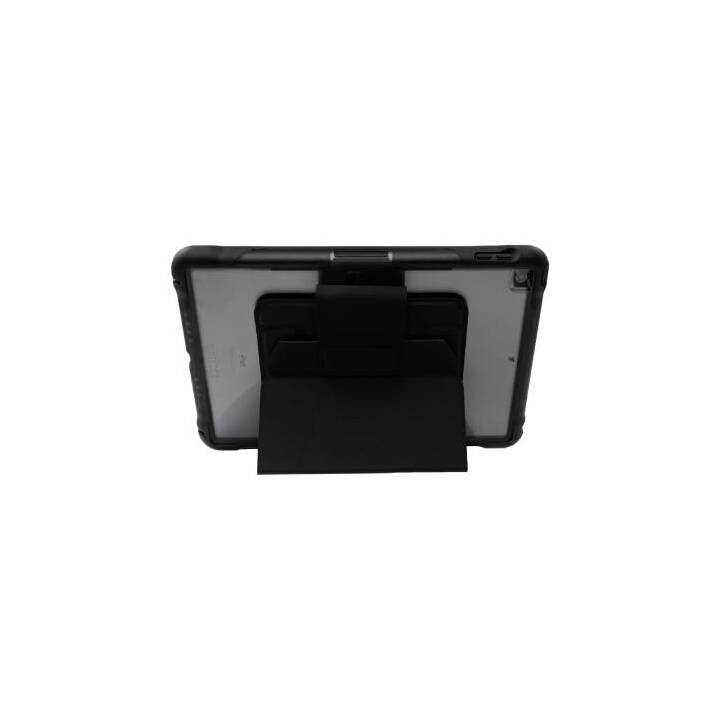 OTTERBOX Black Crystal Type Cover / Tablet Tastatur (10.2", iPad (7. Gen. 2019), iPad (8. Gen. 2020), Transparent, Schwarz)