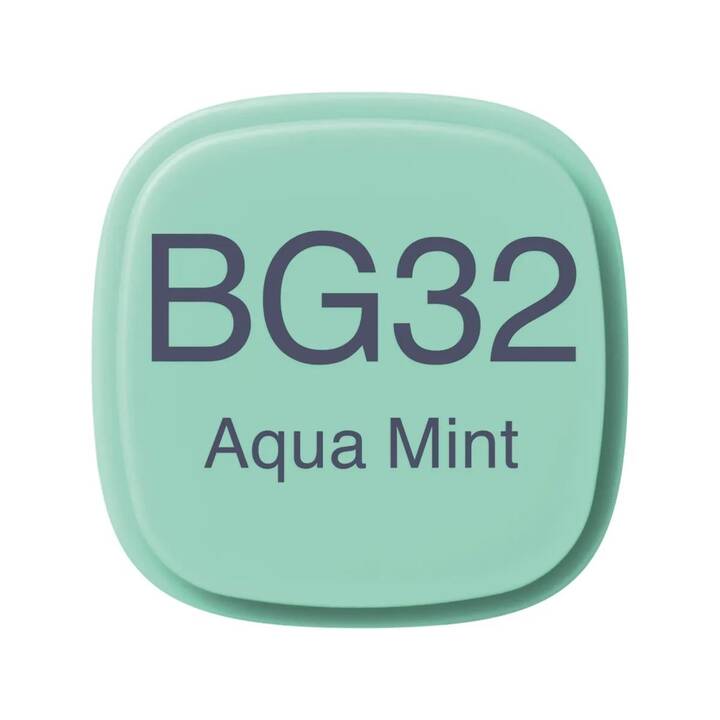 COPIC Marqueur de graphique BG32 Aqua Mint (Aqua, 1 pièce)