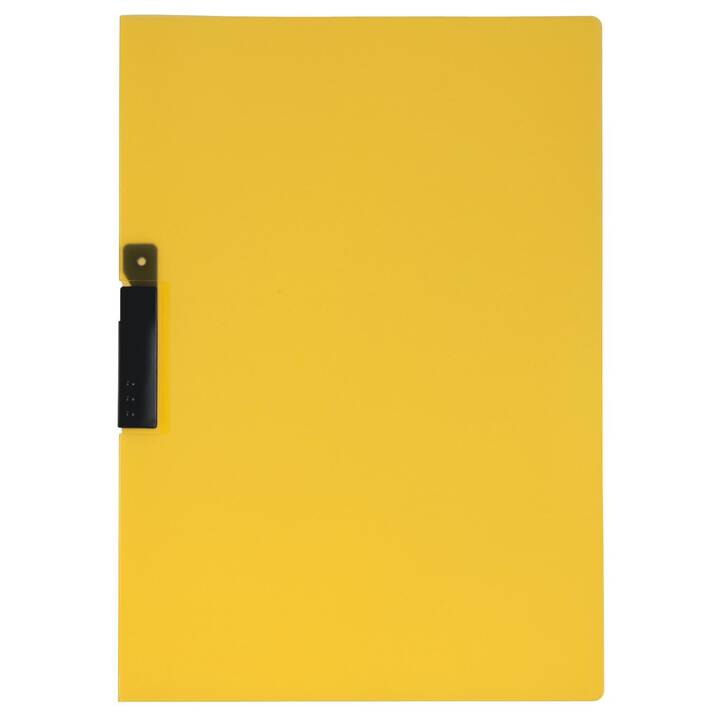 KOLMA RACER Cartellina con clip Easy (Giallo, A4, 1 pezzo)