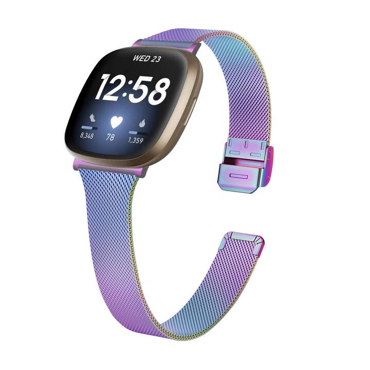EG Bracelet (Fitbit Versa 3, Multicolore)