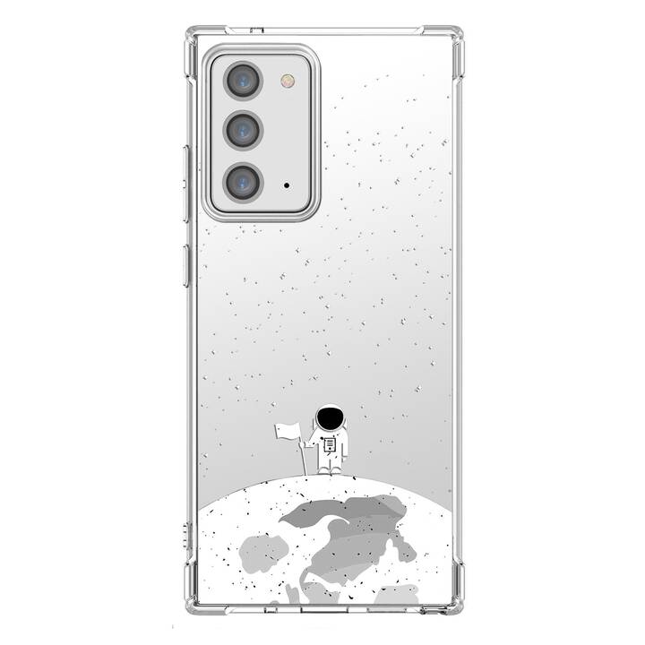 EG Backcover (Galaxy Note 20, Astronauta, Transparente)