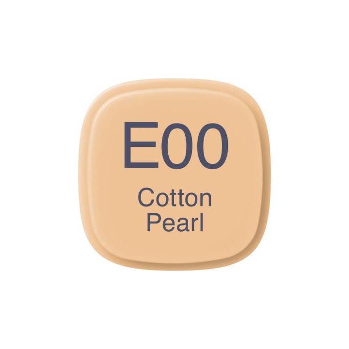 COPIC Marcatori di grafico Classic E00 Cotton Pearl (Bianco perla, 1 pezzo)