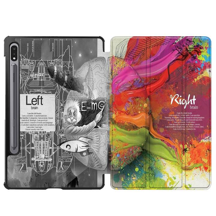 EG cover per Samsung Galaxy Tab S8+ 12.4" (2022) - Multicolore - brainstorming