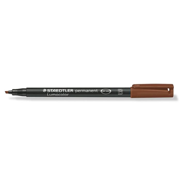 STAEDTLER Marqueur permanent Lumicolor 314 B (Brun, 1 pièce)