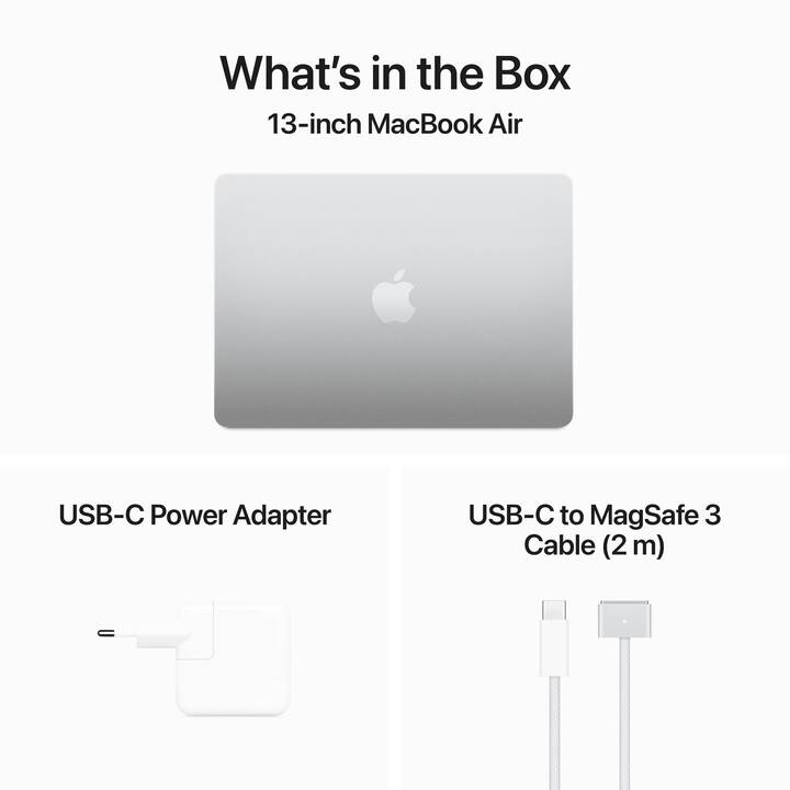APPLE MacBook Air 2024 (13.6", Apple M3 Chip, 24 Go RAM, 512 Go SSD)