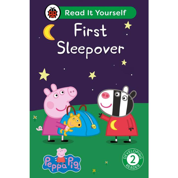 Peppa Pig First Sleepover: Read It Yourself - Level 2 Developing Reader