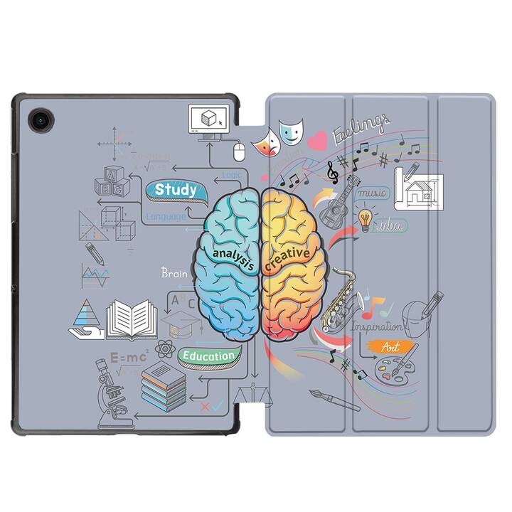 EG custodia per Samsung Galaxy Tab A8 10.5" (2021) - brainstorm - multicolore