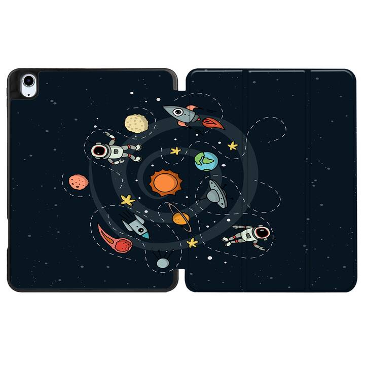 EG coque pour iPad Air 10.9" (2022) 5e génération - noir - univers