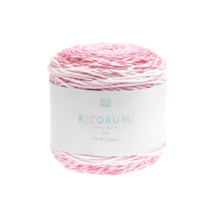 RICO DESIGN Wolle (50 g, Pink, Weiss, Rosa)