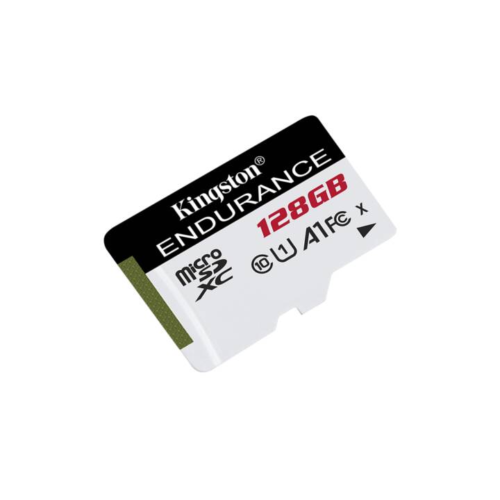 KINGSTON TECHNOLOGY MicroSDXC UHS-I Endurance (UHS-I Class 1, Class 10, A1, 128 GB, 95 MB/s)
