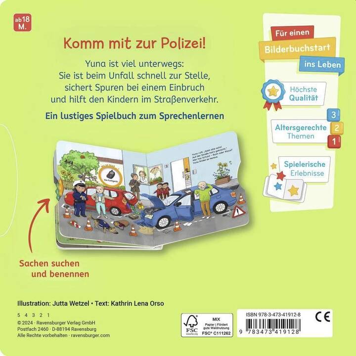 Wo ist bloss ...? Mein Polizei-Buch zum Sachen suchen