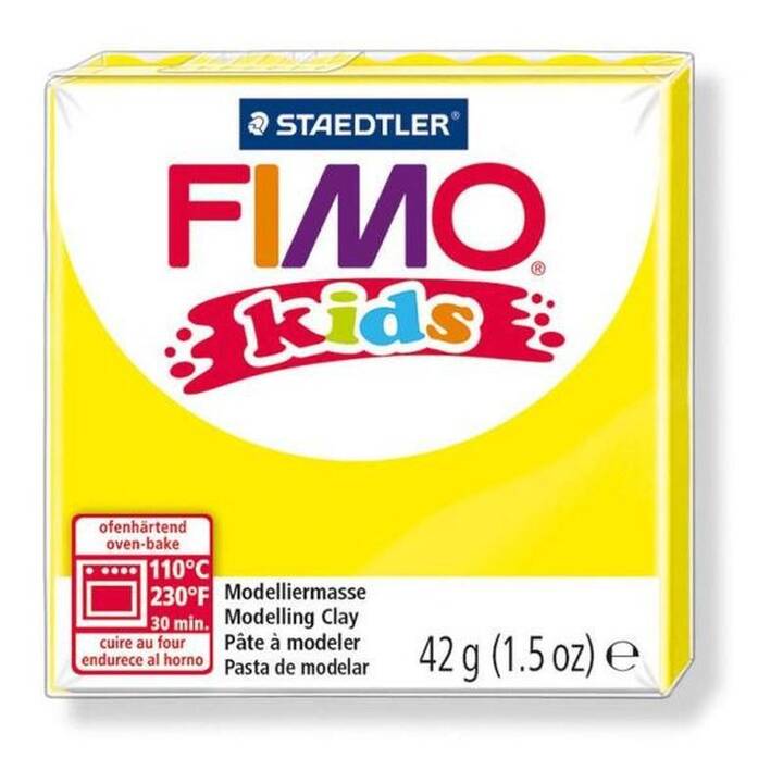 FIMO Modelliermasse Pearl (42 g, Gelb)