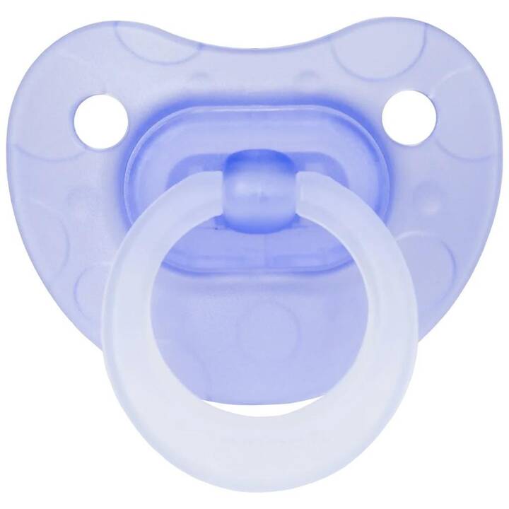 KULI-MULI Nuggi Original Dental (Transparent, Blau, 6 M)