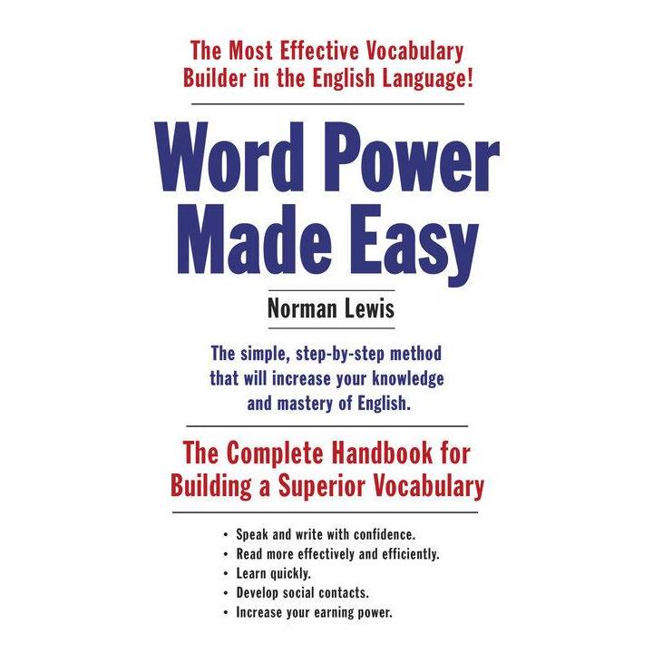 Word Power Made Easy