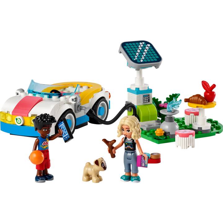 LEGO Friends Auto elettrica e caricabatterie (42609)