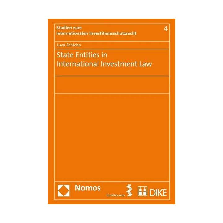 State Entities in International Investment Law