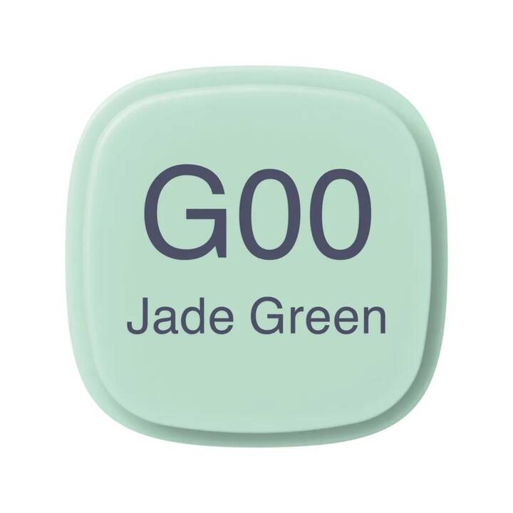 COPIC Marcatori di grafico Classic G00 - Jade Green (Verde, 1 pezzo)