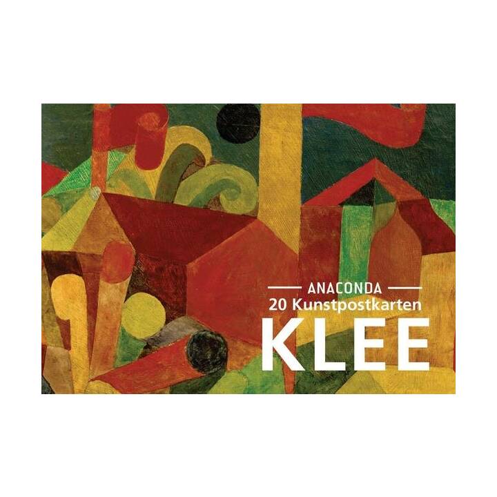 ANACONDA VERLAG Postkarte Paul Klee (Universal, Mehrfarbig)