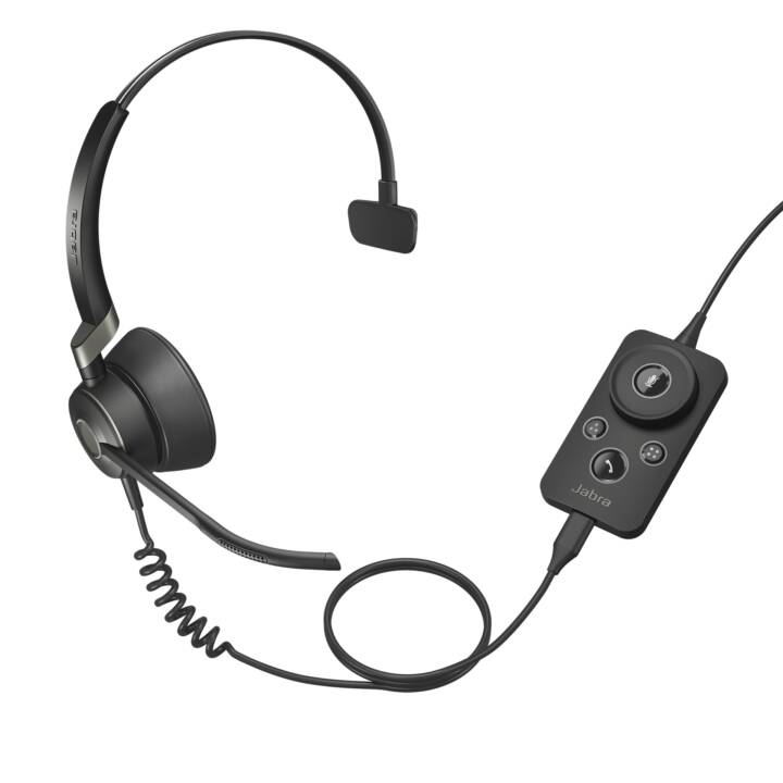 JABRA Office Headset Engage 50 (On-Ear, Kabel, Schwarz)