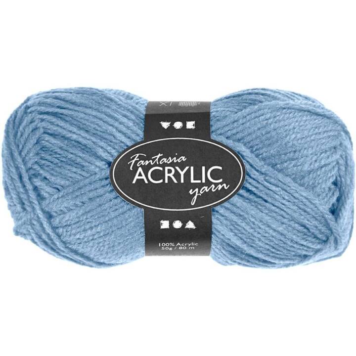 CREATIV COMPANY Wolle (50 g, Hellblau, Blau)