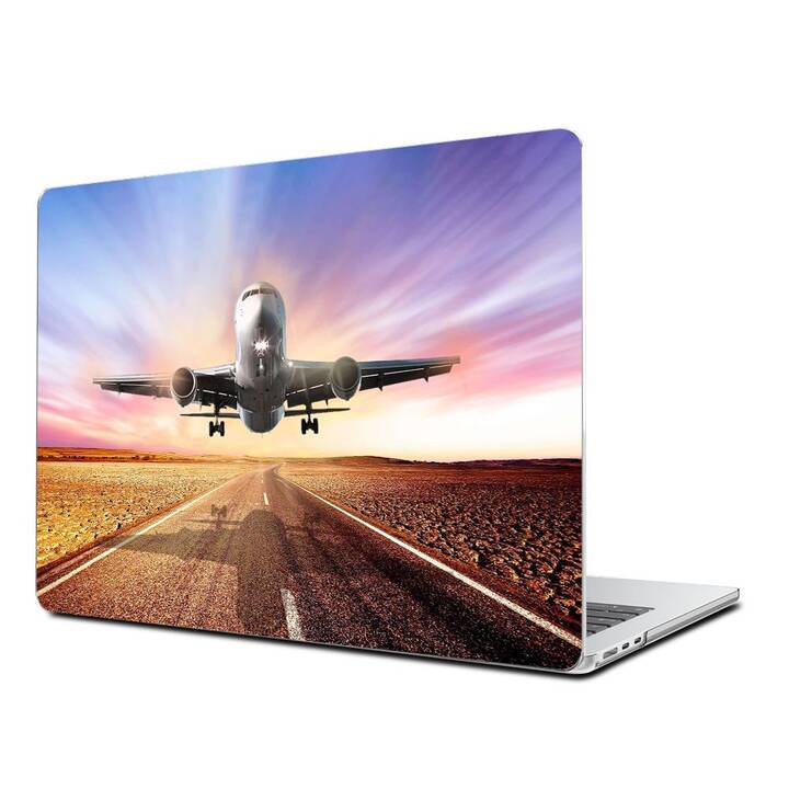 EG Coque rigide (Macbook Air 15" M2 2023, Avion, Pourpre)