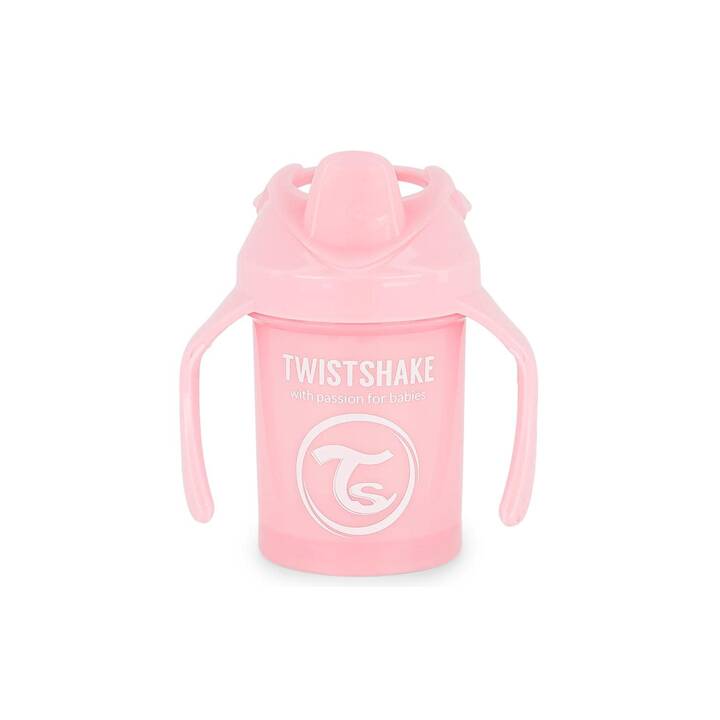 TWISTSHAKE Tasse à bec Mini Cup (Pink, Rose)