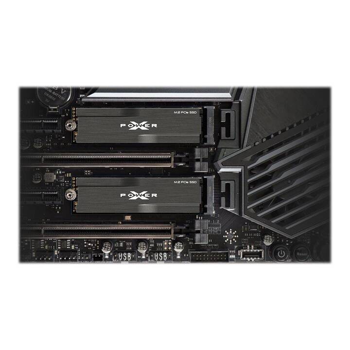 SILICON POWER XD80 (PCI Express, 512 GB, Noir)
