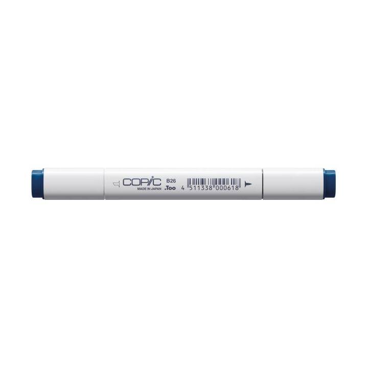 COPIC Marqueur de graphique Classic B26 Cobalt Blue (Bleu, 1 pièce)