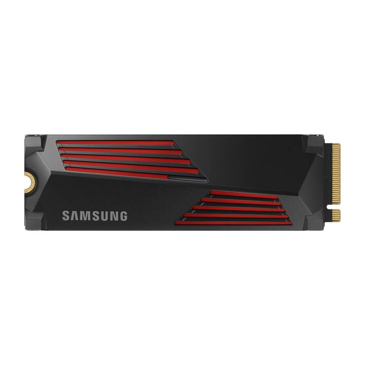 SAMSUNG 990 PRO Heatsink (PCI Express, 4000 GB, Nero, Rosso)