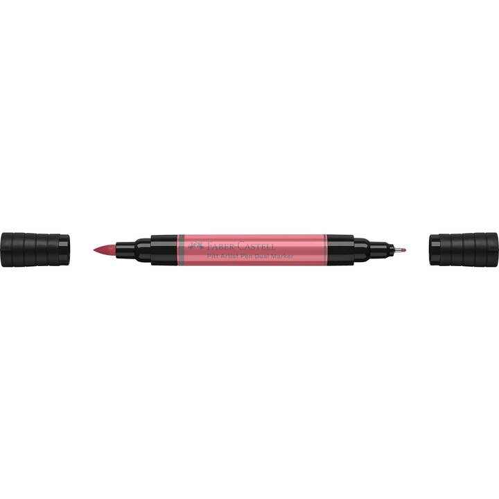 FABER-CASTELL Pitt Artist Pen Dual Tuschestift (Koralle, 10 Stück)
