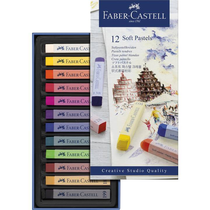 FABER-CASTELL Pastel sec (12 pièce)