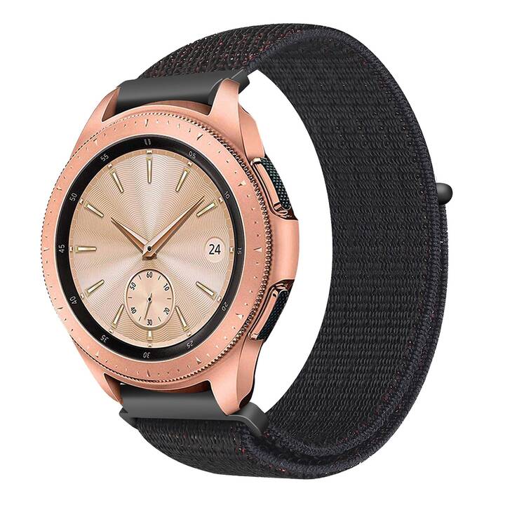 EG Cinturini (Samsung Galaxy Galaxy Watch Active 2 40 mm / Galaxy Watch Active 2 44 mm / Galaxy Watch Active 40 mm, Nero)