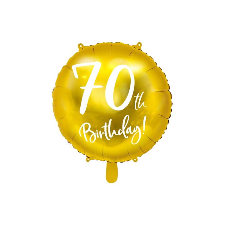 PARTYDECO Ballon en feuille (45 cm, 1 pièce)